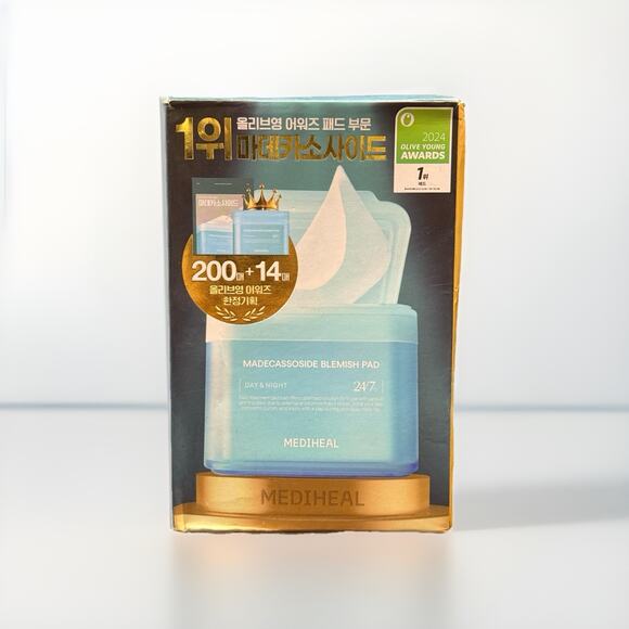 Mediheal Madecassoside Blemish Pad 100 Pads + 100 Refill (200 Count) Korean Skin - Picture 3 of 4